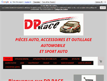 Tablet Screenshot of dprace.com